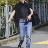 Lady Gaga leaving a hair salon in the Bay Area, October 10, 2026