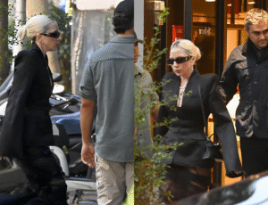 Photos: Gaga & Michael spotted out in Barcelona!