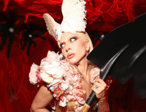 Gaga Stuns as the ‘Garden of Eden’ at the MAYHEM Halloween Ball